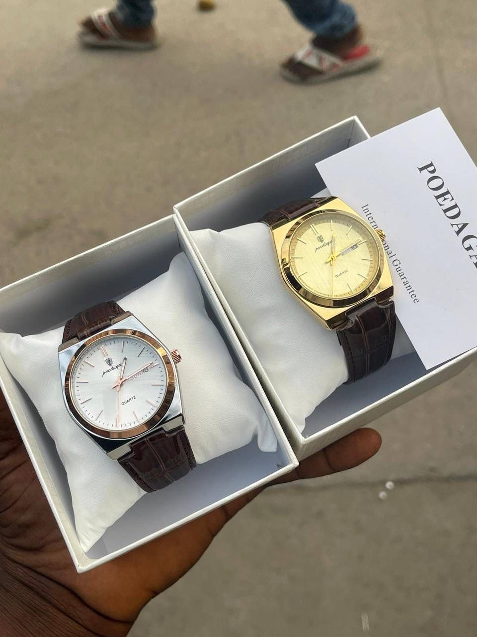 Poedagar Leather Watch - Image 3