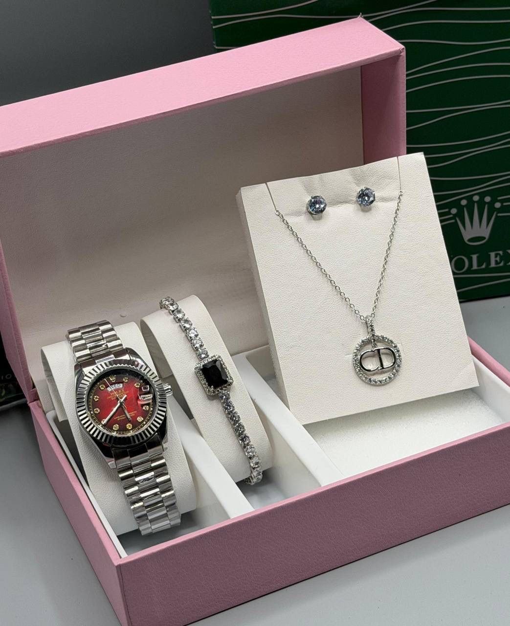 Rolex Chain Watch Set - Image 12