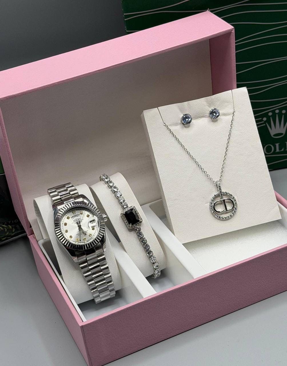 Rolex Chain Watch Set - Image 10