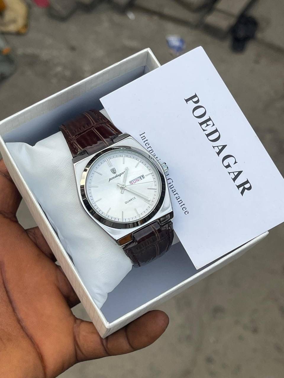 Poedagar Leather Watch - Image 9