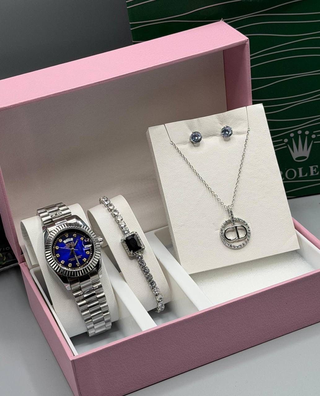 Rolex Chain Watch Set - Image 11