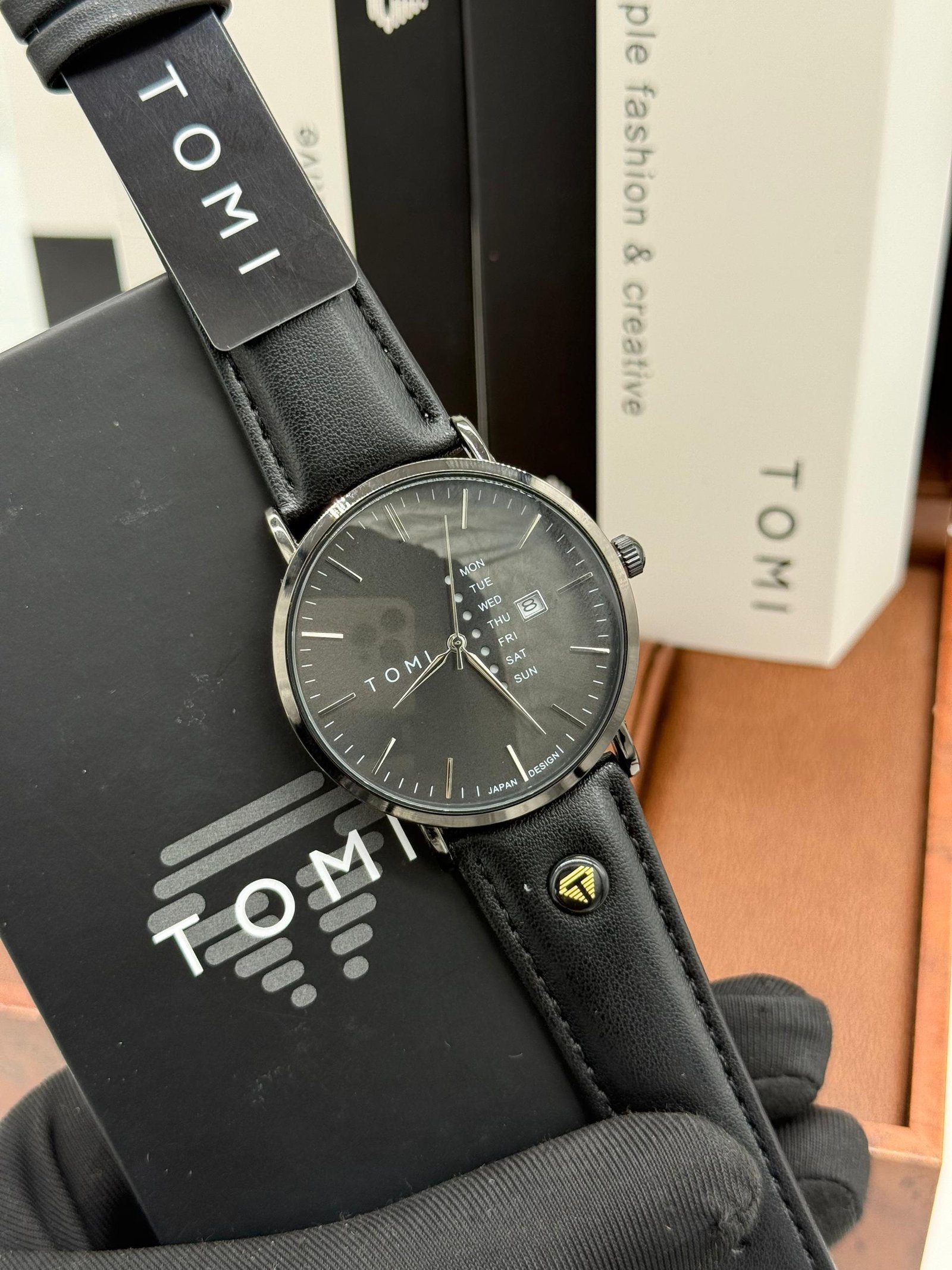 Tomi Leather Watch