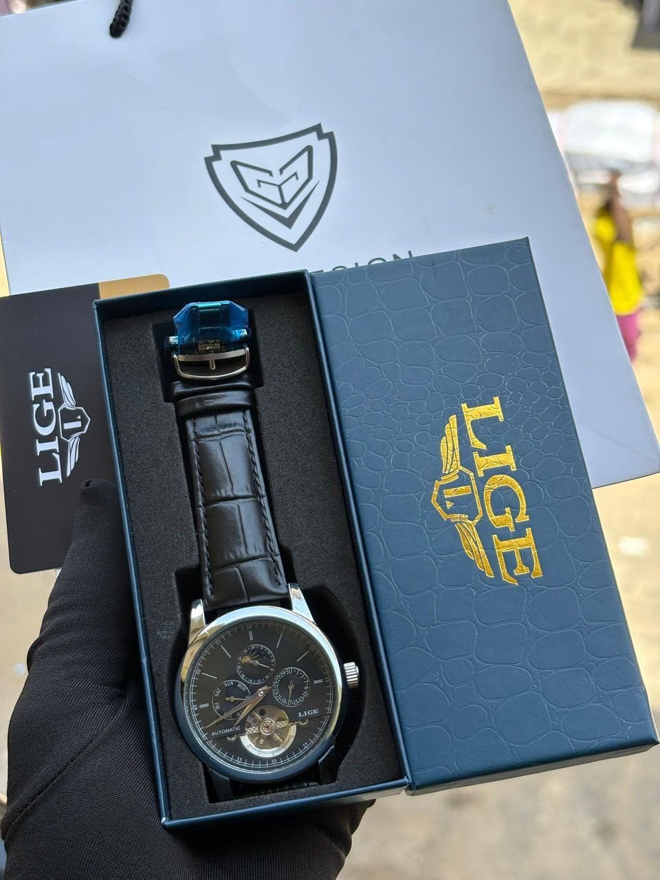 Lige Automatic Watch