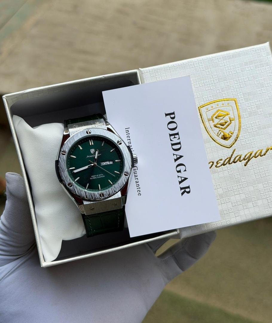 Poedagar Leather Watch - Image 3