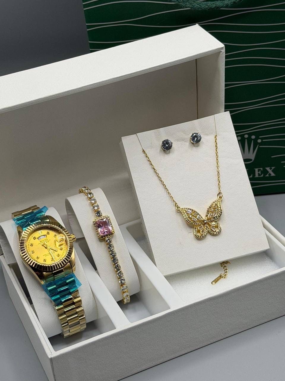 Rolex Chain Watch Set - Image 14