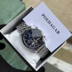 Poedagar automatic chain watch with sapphire glass and water‑resistant case