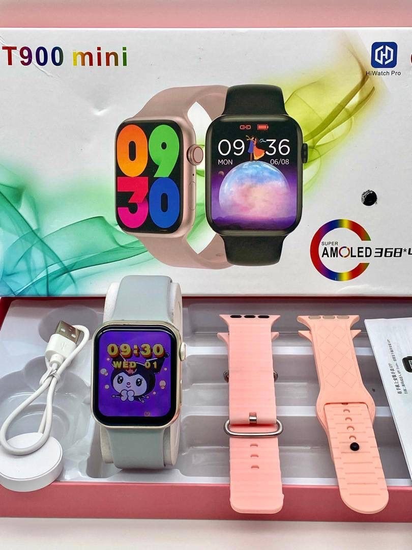 Grey Smart Series 12 smartwatch with 2.02‑inch touch screen, multiple straps and rugged design